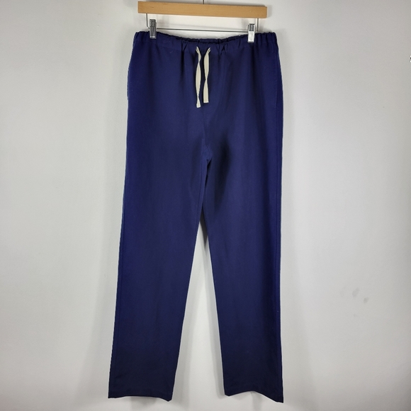 Figs Technical Collection Pull On Tie Waist Straight Leg Scrub Pants Tall - Picture 2 of 11